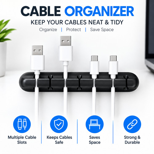 Cable holder ties management - cable,