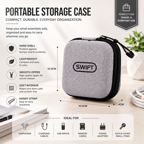 Portable cable organizer - portable,