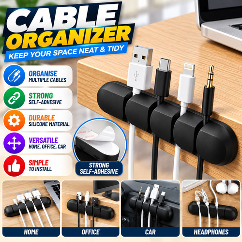 Cable holder ties management - holder,