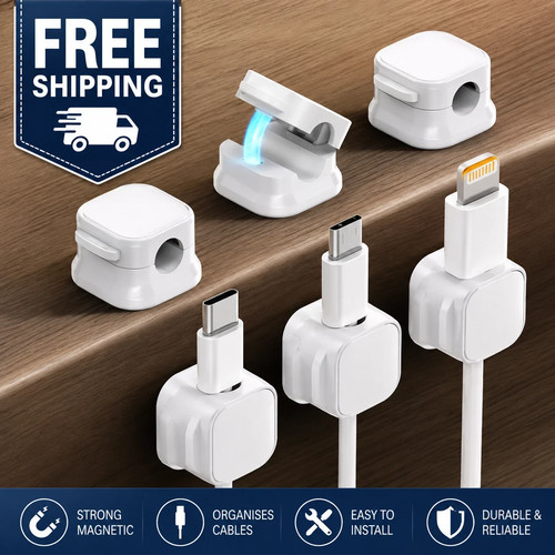 Cable holder magnetic - cable,