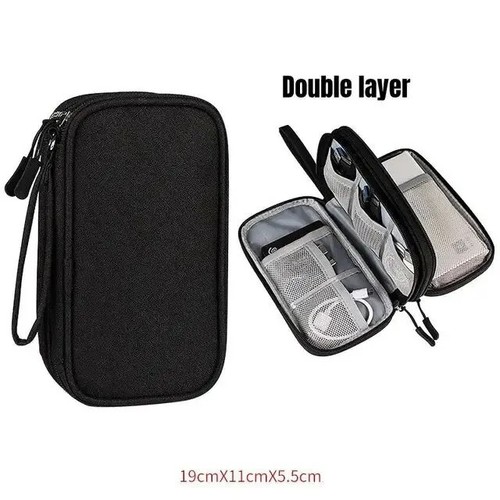 Travel cable organizer bag - travel,