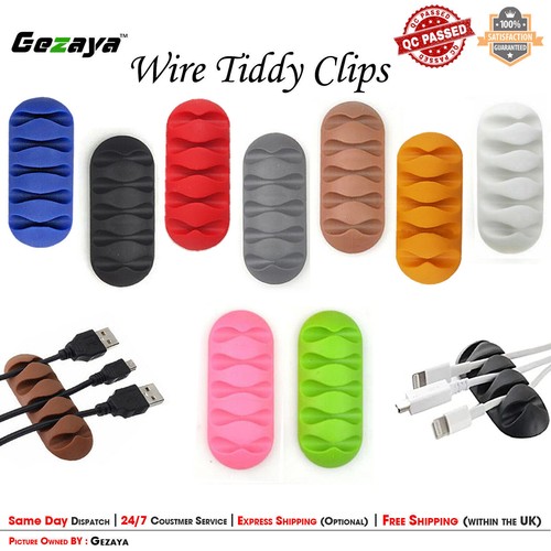 Wire holder clips self - wire,