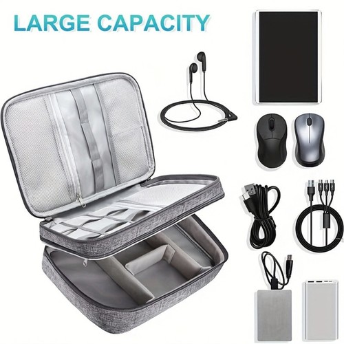 Travel cable organizer - organizer, bag