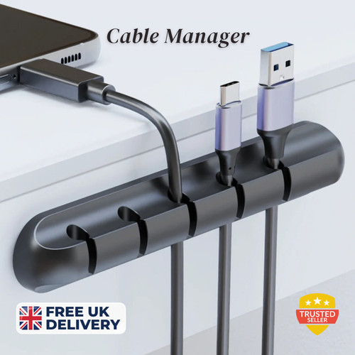 Adhesive cable holder clips - holder,