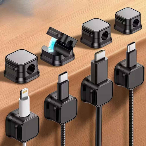 6pcs magnetic cable wire clips - cable,