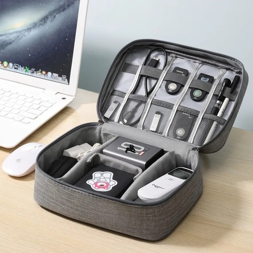 Travel cable organizer bag - travel,