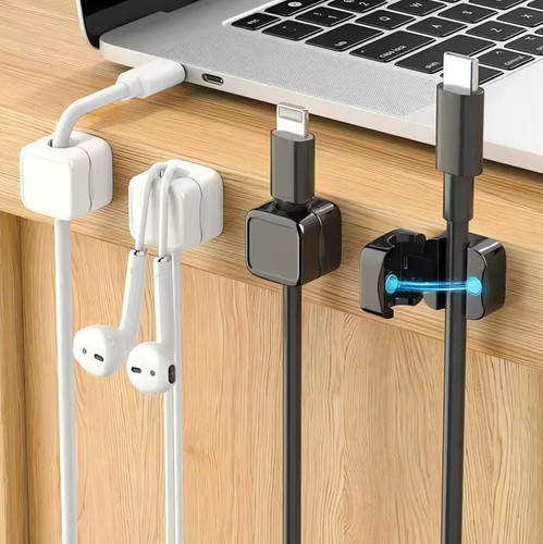 6pcs magnetic cable wire clips - cable,