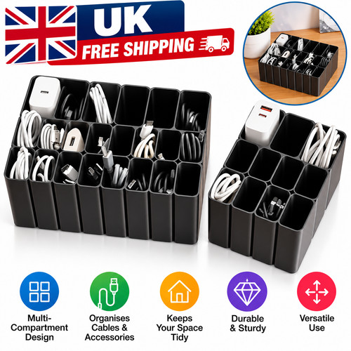 Cable organizer box cord - cable,