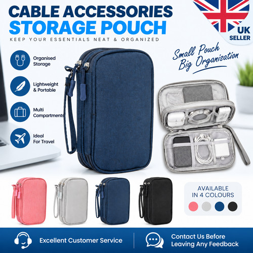 Travel cable organizer - organizer, bag